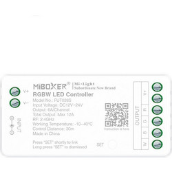 145-71420 ΑΣΥΡΜΑΤΟ RF CONTROLLER RGBW 6A DC 12V/216W 24V/432W EUROLAMP