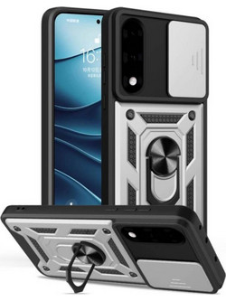 Bodycell Armor Slide Cover Case Θήκη Silver (OnePlus Nord 5 5G/Ace 5 Ultra)