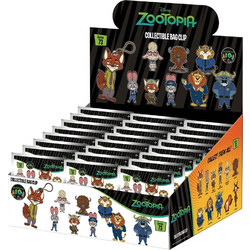 Zootopia 3D Foam Bag Clips Serie 73 Display (24)