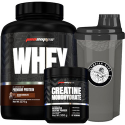 Premium Whey Protein 2270g + Creatine Monohydrate 300g (ProSupps) + Shaker 700ml (Olympian Gods)