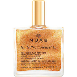 Nuxe Huile Prodigieuse Or Ξηρό Λάδι με Λάμψη για Πρόσωπο Σώμα & Μαλλιά 50ml
