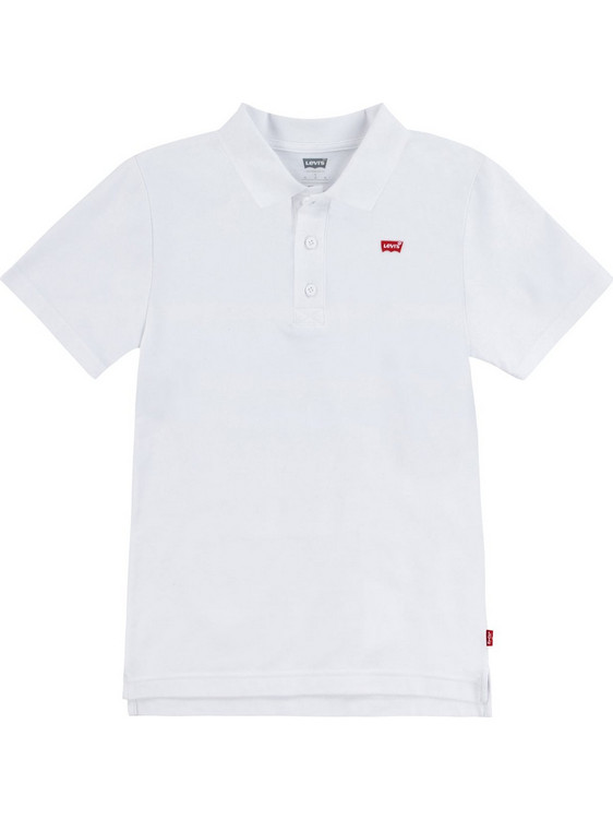 Levi's Παιδικό Polo Κοντομάνικο Λευκό 8EA893-W3B