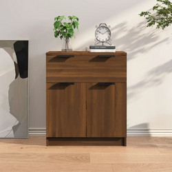 vidaXL Κλασική Συρταριέρα από Καφέ Δρυ 60x30x70 εκ, από Συνθετικό Ξύλο 816993