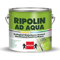 Berling Ripolin Ad Aqua Ριπολίνη Νερού Ξύλου Λευκό Gloss 0.75lt