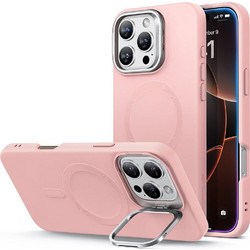 ESR Cloud Soft with Stash Stand HaloLock MagSafe Back Cover Pink (iPhone 16 Pro Max)
