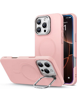 ESR Cloud Soft with Stash Stand HaloLock MagSafe Back Cover Pink (iPhone 16 Pro Max)