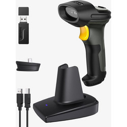 Inateck Scanner Χειρός Ασύρματο με Δυνατότητα Ανάγνωσης 1D Barcodes P7_DARK GRAY