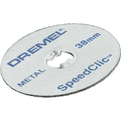 Dremel Μετάλλου EZ SpeedClic SC456B Δίσκος Κοπής Μετάλλου 38mm 12τμχ