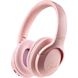 NGS Artica Greed Ασύρματα Bluetooth Ακουστικά Over Ear Ροζ