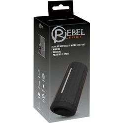 Rebel Blowjob Pocket Αυνανιστήρι Θερμαινόμενο με Δόνηση