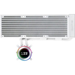 Lian Li HydroShift II LCD-C 360 No Fans White - AIO CPU Liquid Cooler