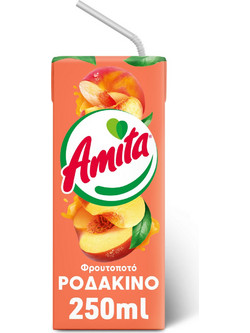 ΑΜΙΤΑ ΡΟΔΑΚΙΝΟ 24Χ250ml NEW