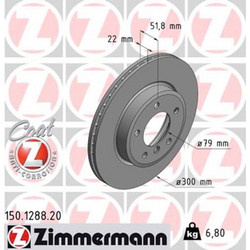 Zimmermann Δισκόπλακα - 150.1288.20
