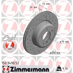 Zimmermann Δισκόπλακα - 150.3490.52