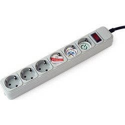 GEMBIRD SURGE PROTECTOR 6 SOCKETS 3m
