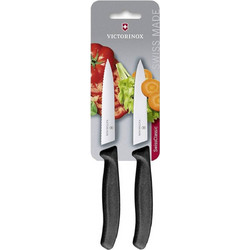 Μαχαίρακια Σετ 2 τμχ Μαύρα 10 εκ. Swiss Classic Victorinox 6.7793.2B