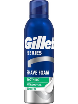 Gillette Series Sensitive Cool Gel Ξυρίσματος 200ml