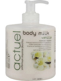 Actuel Vanilla Ενυδατική Lotion Σώματος 500ml