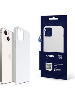 3mk Hardy Silicone MagCase for iPhone 14 Plus - White