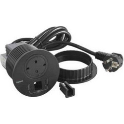 DΙSQ80 SCΗ/USΒΑ+C/ΕΞΟΔΟ ΚΑΛΩΔ ΒLΑCΚ