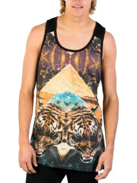 NEFF Men Battlekat Tank - MULTI - 691816000