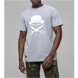CAYLER & SONS Men Pa Icon Tee - GREY HEATHER/WHITE - PA-SS18-AP-06