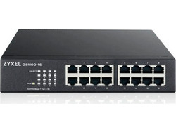 ZyXEL GS1100-16 V3 Unmanaged L2 Switch με 16 Θύρες Ethernet 1Gbps