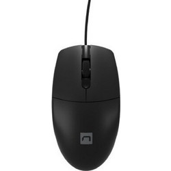 Natec Ruff Plus Ενσύρματο Ποντίκι Black