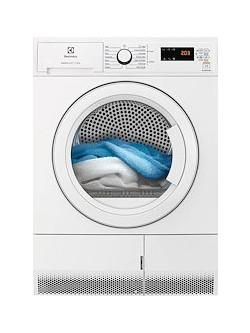Electrolux EDH4825TW Στεγνωτήριο Ρούχων 8kg A++ με Αντλία Θερμότητας