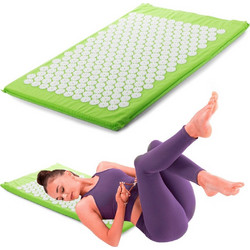 Θεραπευτικό Στρώμα Βελονισμού Acupressure Mat με 230 Ροζέτες για Ανακούφιση & Stress - Πράσινο