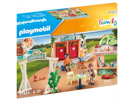 Playmobil Family Fun Οργανωμένο Camping για 4-10 Ετών 71424