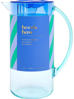 The Hobbes Pitcher | Mint & Cobalt 2.8Lt