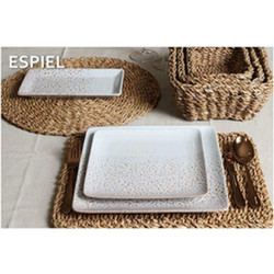 ESPIEL SEAGRASS σουπλά ψάθας παραλληλόγραμμο 40x30cm