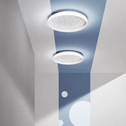 Luce Πλαφονιέρα Οροφής 50cm με Ενσωματωμένο LED LED-WISH-R50 8031414920310