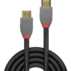 Lindy Καλώδιο HDMI 2.0 HDMI Male to HDMI Male 5m Black 36965
