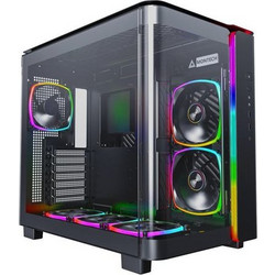 Montech King 95 Pro Black Gaming Midi Tower Κουτί Υπολογιστή RGB με Πλαϊνό Παράθυρο