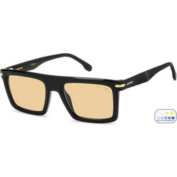 Carrera CA364/S 2M2Q6 Ανδρικά Γυαλιά Ηλίου Τετράγωνα Κοκάλινα Μαύρα με Καφέ Φακό