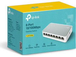 TP-Link TL-SF1005D V13 Unmanaged L2 Switch με 5 Θύρες Ethernet 100Mbps