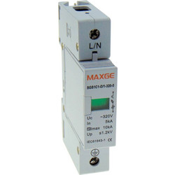 ΑΝΤΙΚΕΡΑΥΝΙΚΑ ΡΑΓΑΣ T2 1P 10kA 320VAC SGS1 MAXGE (ΣΕΤ ΜΕ 2)