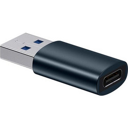 Baseus Ingenuity Αντάπτορας OTG Type-C σε USB-A Blue