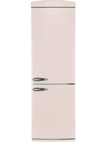 FRAM FC-VRR340BGF+ Retro Ψυγειοκαταψύκτης 341lt Υ190.1xΠ60.5xΒ68.1cm Μπεζ