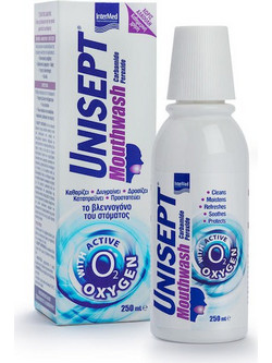 InterMed Unisept Buccal Στοματικό Διάλυμα Κατά της Ουλίτιδας 250ml