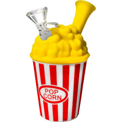 Popcorn Bucket Silicone Pipe