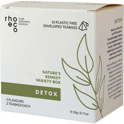 Rhoeco Nature's Remedy Collection Βιολογικό Μείγμα Βοτάνων Detox 5x2 Φακελάκια 18047