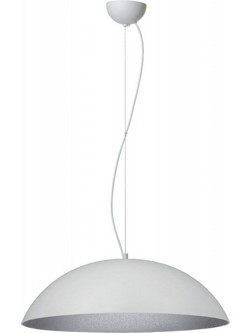 Arkolight Φωτιστικό Μονόφωτο Plexiglass Μαύρο ή Λευκό - Ασημί Τρίφωτο 3xΕ27 Φ47 - Arkolight - Λευκό - 130-61-03/47