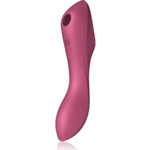 Satisfyer Curvy Trinity 3 Clit Κλειτοριδικός Δονητής Κόκκινος