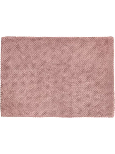 Θήκη Μαξιλαριού Ύπνου Βελουτέ Ροζ Popcorn 50x70cm