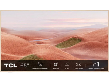 TCL NXTFrame 65A300W Smart Τηλεόραση 65" 4K UHD QLED HDR (2024)