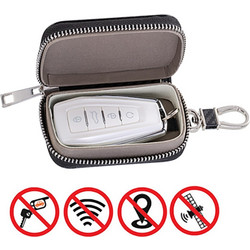 Anti-theft Car Key Case Blocking Radio Waves Faraday Box Faraday Cage Black