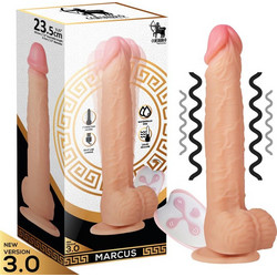 Chisa Novelties Mr Marcus Vibrator 25cm Flesh